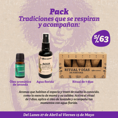 Pack Tradiciones que se respiran y acompañan
