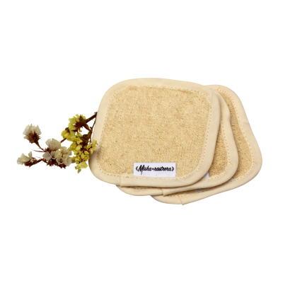 Cotton Pads de Toalla de Algodón Orgánico (pack de 3 unidades)
