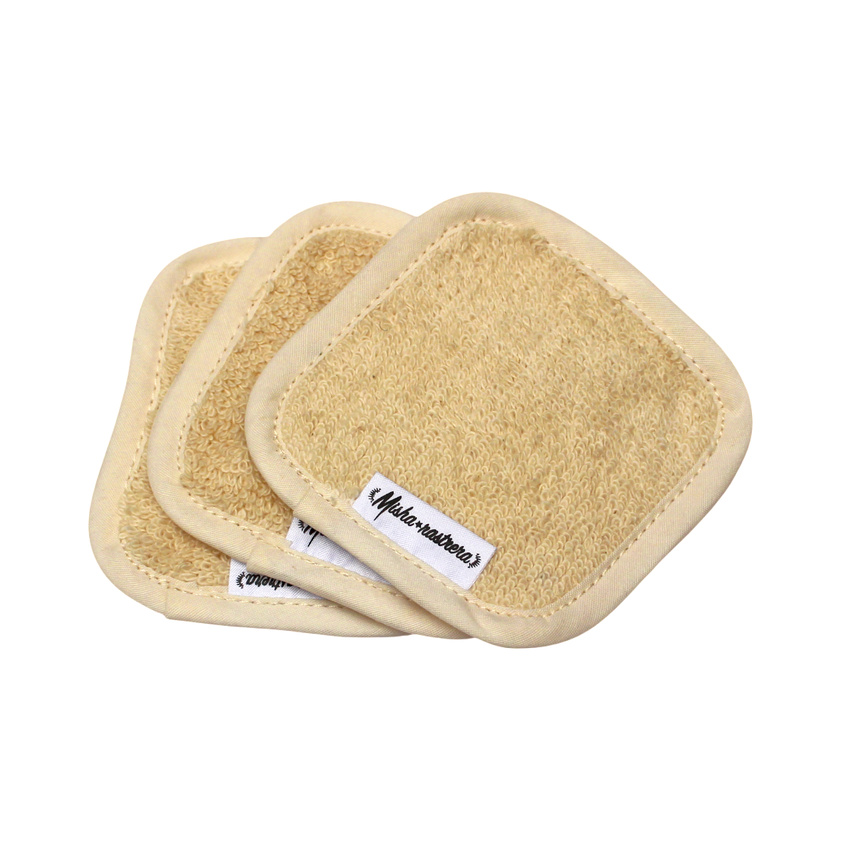 Cotton Pads de Toalla de Algodón Orgánico (pack de 3 unidades) - Imagen 2